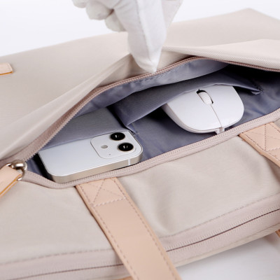 Túi xách chống sốc dành cho laptop máy tính, túi công sở nam nữ đeo chéo cặp đựng laptop - Hàng chính hãng