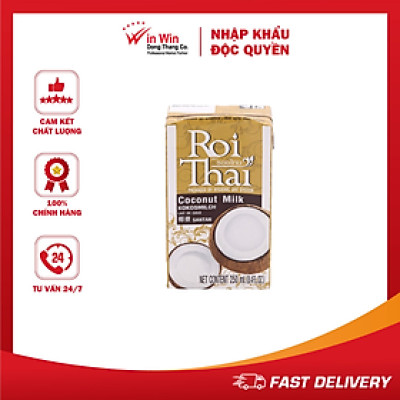 Nước Cốt Dừa Roi Thai 250ml - Nhập Khẩu Thái Lan | Roi Thai Coconut Milk 250ml