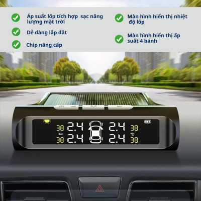 Cảm biến áp suất lốp van ngoài sử dụng năng lượng mặt trời