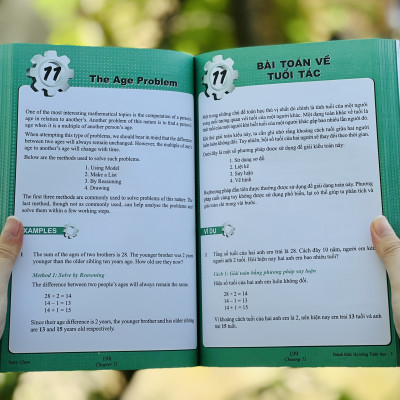Combo sách Đánh thức tài năng toán học 3 và 50 thủ thuật toán ( 2 cuốn ), sách kiến thức toán học lớp 3 lớp 4 - Hiệu sách Genbooks