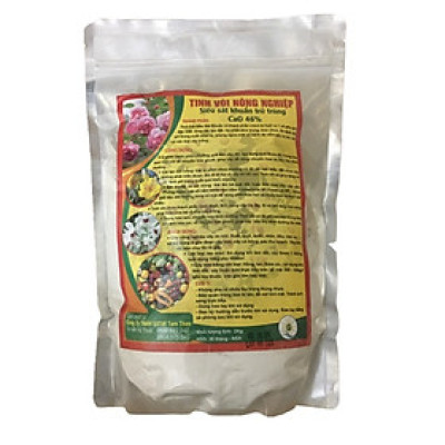 Vôi Nông Nghiệp sát khử khuẩn cho đất - Ủ phân và trung hòa axit cho đất trồng