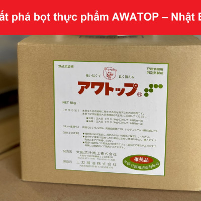 8kg Awatop Nhật Bản chất phá bọt tan bọt sữa đậu nành đậu phụ