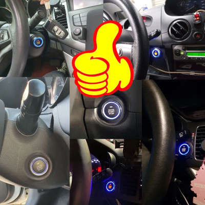 Bộ  Start/Stop Khởi Động ÔTo Từ Xa Bằng Nút Bấm – Nút Đề Nổ 1 Chạm Thông Minh Smart System Cao Cấp, ĐÈN TRANG TRÍ , ĐỒNG HỒ TREO TƯỜNG