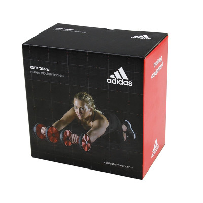 Bánh Xe Đẩy, Con Lăn Tập Bụng Chính Hãng ADIDAS ADAC-11604 Core Rollers (1 Cặp) - Tập Fitness, Gym