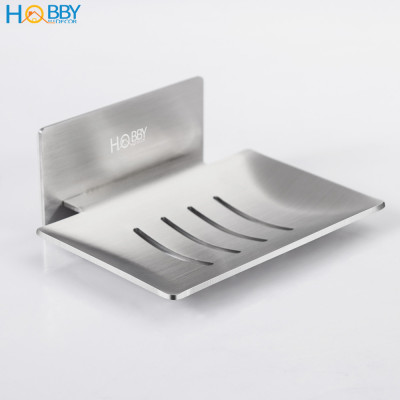 Khay đựng xà phòng dán tường inox 304 có keo dán Hobby Home Decor SB5