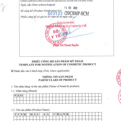 Tinh Dầu Thiên Nhiên Nano Sả Chanh 5ml 