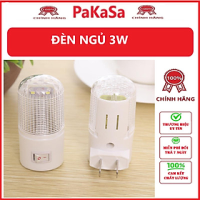 Bóng Đèn Ngủ 3W PaKaSa - Hàng chính hãng