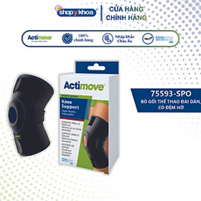 Bó gối thể thao đai dán, có đệm hở 75593-SPO Actimove Knee Support