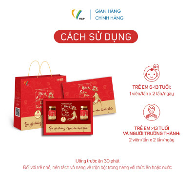 TPBVSK HỘP QUÀ SỨC KHOẺ HỒNG SÂM KIỆN KHANG - Hỗ trợ tăng cường sức đề kháng, giảm mệt mỏi, tăng cường sức khỏe