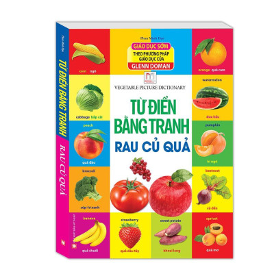 Sách - Từ Điển Bằng Tranh - Rau Củ Quả + Bảng Chữ Cái Tiếng Việt - Combo 2 Cuốn - Minh Thắng