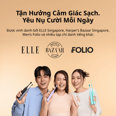 [Chính Hãng] Bàn Chải Đánh Răng Điện Zenyum Sonic MỚI 2.0- Màu Hồng San Hô - Công Nghệ Singapore