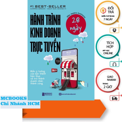 Sách - Mẹ Bỉm Sữa Kinh Doanh + Hành Trình Kinh Doanh Trực Tuyến 28 Ngày - MCBooks