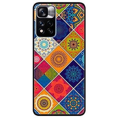 Ốp lưng dành cho Xiaomi Redmi Note 11 Pro 5G ( Bản Nội Địa ) mẫu Họa tiết Ô vuông Xanh