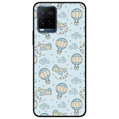 Ốp lưng dành cho Vivo Y21 - Vivo Y21s mẫu Hoạ Tiết Khinh Khí Cầu