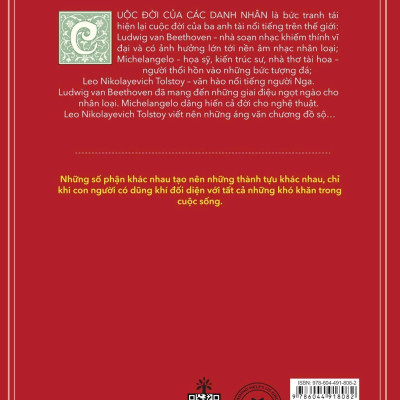 Danh Tác Trong Nhà Trường - Cuộc Đời Của Các Danh Nhân Tái Bản 2024 (HH)