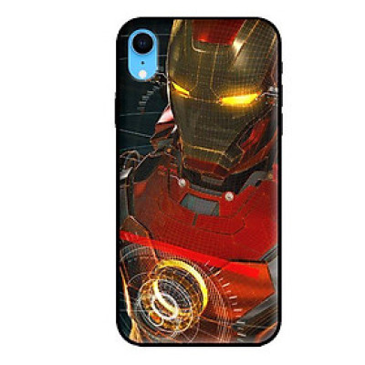 Ốp lưng cho iPhone XR Người Sắt 3D - Hàng chính hãng