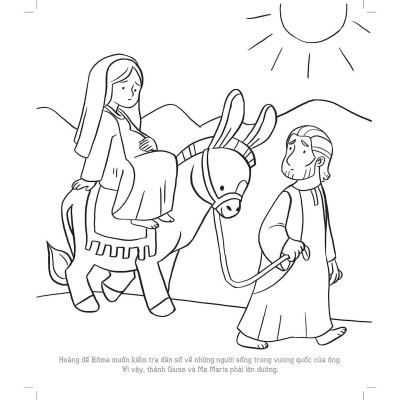 Sách - Cầu Nguyện - Sách Tô Màu Dành Cho Bé Mừng Giáng Sinh - Bayard Việt Nam