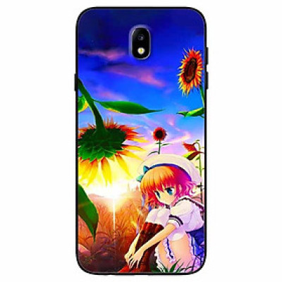 Ốp lưng dành cho Samsung J7 Pro mẫu Cô Gái Hướng Dương Buồn