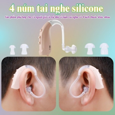 Máy trợ thính không dây mini Axon F-998 - có bộ lọc tiếng ồn hiện đại - Tặng kèm hộp đựng