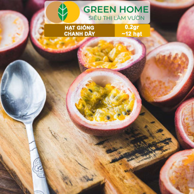 Hạt Giống Chanh dây Greenhome, Gói 0,2g~12 hạt, Dễ Trồng Quanh Năm,Thu Hoạch Nhanh, Năng Suất Cao T21