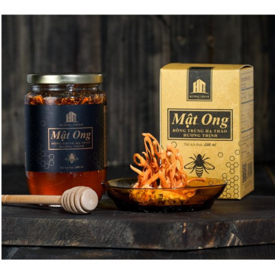 MẬT ONG ĐÔNG TRÙNG HẠ THẢO HƯƠNG THỊNH (350 ml)