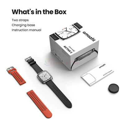 Đồng hồ thông minh Amazfit Active 2 Square A2440 - Hàng chính hãng