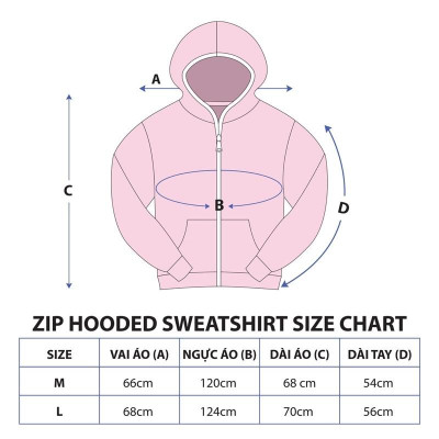 UPZ Áo Khoác Hoodie Dây Kéo In Unicorn Play Zone Chữ Bảy Màu (Xanh Biển)