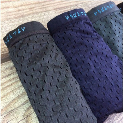 Quần lót nam sip đùi nam thông hơi lỗ to boxer xuất Nhật cao cấp 20c Alida2010