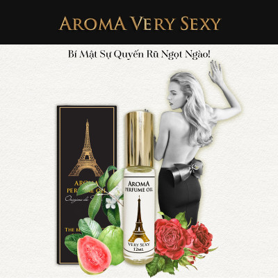 Aroma Very S.e.x.y – Tinh Dầu Nước Hoa Pháp Dạng Lăn 12ml