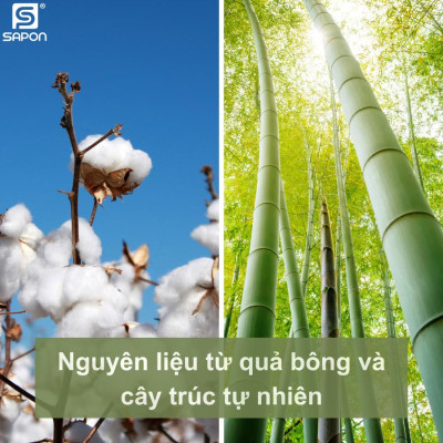 [Lố 12 túi] Tăm bông vệ sinh người lớn YUMY thân trúc [TB01-524] túi 100 que