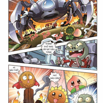 COMBO Trái Cây Đại Chiến Zombie - Thế Giới Khủng Long (Trọn bộ 12 tập)