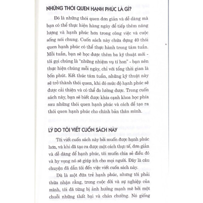 Thói Quen Hạnh Phúc