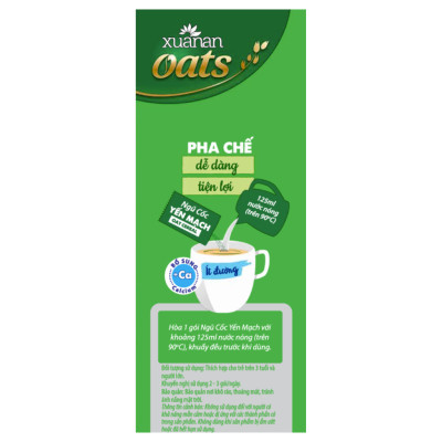 Combo 2 túi: Ngũ Cốc Gạo Lứt No Sugar [đường ăn kiêng] 400G + Ngũ Cốc Yến Mạch ít đường 400G(Tặng Kèm 1 Túi Yến Mạch 150G)