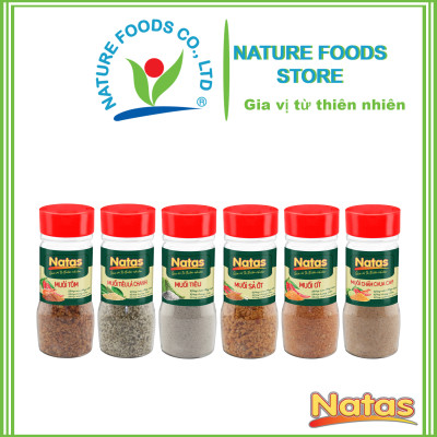 Muối Sả Ớt Natas Hũ 60g-Muối Đa Năng