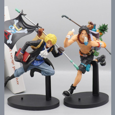 Mô Hình Bộ 3 Luffy Sabo ACE Siêu Cute 19-21Cm Mô hình One Piece Cao Cấp, Figure Mô Hình Anmie One Piece Luffy Vua Hải Tặ