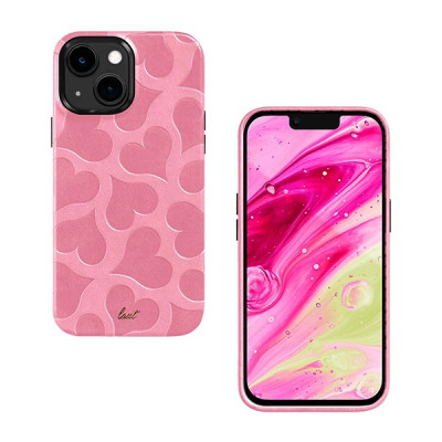 Ốp LAUT Motif For iPhone 14/ 14 Plus Khung TPU Dễ Tháo Lắp, Phủ Da Thuần Chay PU Êm Ái Sang Bền Chống Sốc 3m Hàng Chính Hãng