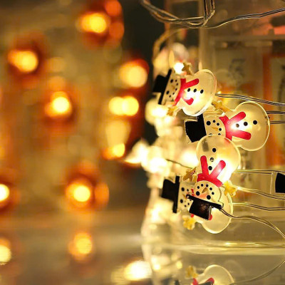 Dây Đèn Led 20 Bóng Họa Tiết Người Tuyết Dài 2M