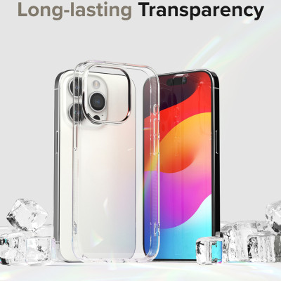 Ốp Lưng Trong Suốt Dẻo Ringke Air Dành Cho iPhone 15 Pro Max / iPhone 15 Pro / iPhone 15 Plus / iPhone 15 - HÀNG CHÍNH HÃNG