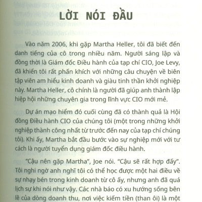 Nghịch Lý CIO  - Hóa Giải Các Mâu Thuẫn Của Lãnh Đạo IT (The CIO Paradox - Batting the Contradictions of IT Leadership) - Martha Heller; Vũ Cẩm Thanh dịch