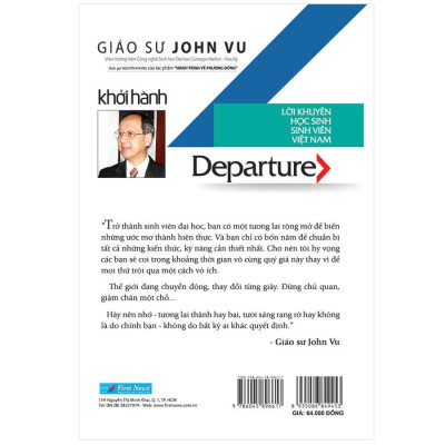Sách Khởi Hành (Lời Khuyên Sinh Viên Việt Nam) FirstNews