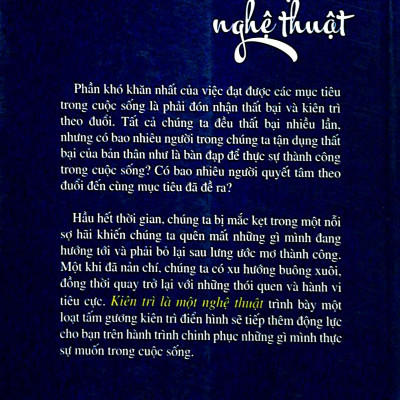 Kiên Trì là Một Nghệ Thuật