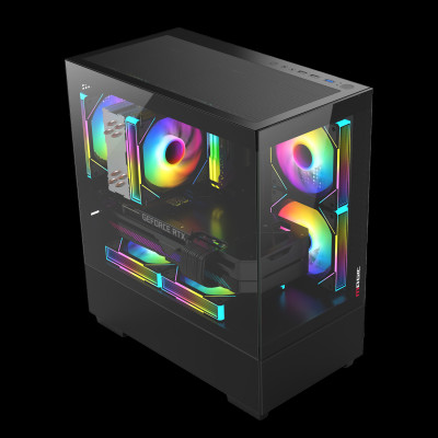 CASE MAGIC MIX TOWER (M-ATX) - Hàng chính hãng