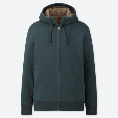 Áo nỉ lót lông c#ừu nam siêu ấm UNQ Hoodie