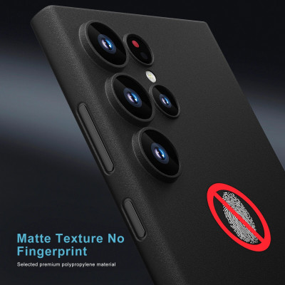 Ốp lưng lụa cho SamSung Galaxy S24 Ultra 5G chính hãng Memumi siêu mỏng, chống vân tay, bảo vệ camera sau - Hàng chính hãng