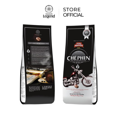 Combo 2 Bịch Cà Phê Trung Nguyên Legend Chế Phin 2 – Gói 500g – Vị Êm Cân Bằng, Hậu Dịu Nhẹ