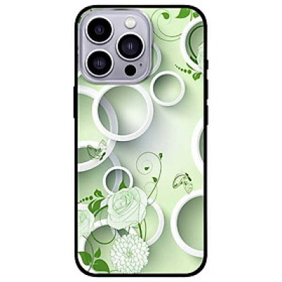 Ốp lưng dành cho Iphone 13 Mini - Iphone 13 - Iphone 13 Pro -  Iphone 13 Pro Max - Hoa Hồng Hoa Văn