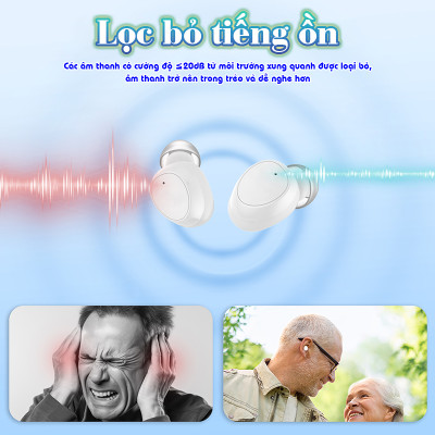 Máy trợ thính không dây Funmic EN-IA001A - Loai 1 bên tai