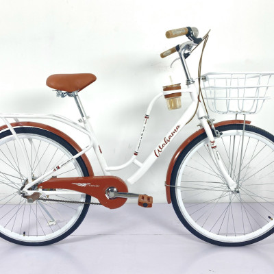 Xe Đạp Mini Wahama Phoenix Thời Trang Size 24-26"inch - Tặng Bình nước, đồ lắp xe