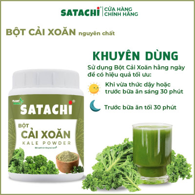 Bột Cải Xoăn Kale nguyê n ch ất SATACHI. Hộp 86g