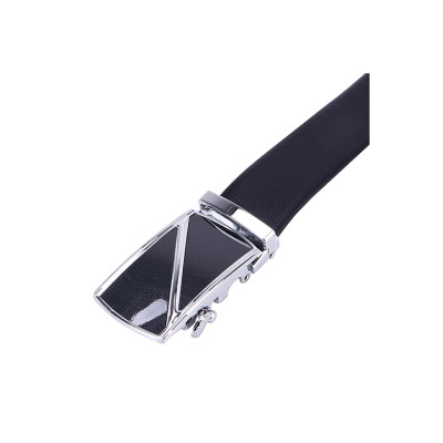 HJ4135 - Dây nịt nam Huy Hoàng Vip màu đen